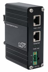 EXSYS EX-60315 PoE προσαρμογέας Gigabit Ethernet 