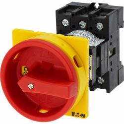 Eaton P1-25/V/SVB ηλεκτρικός διακόπτης Περιστροφικός διακόπτης 3P Κόκκινο, Κίτρινο 