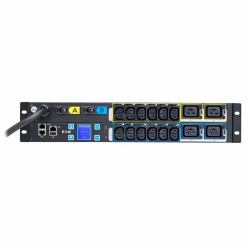 Eaton EMIH06 μονάδα διανομής ρεύματος [PDU] 16 Έξοδος [οι] εναλλασσόμενου ρεύματος 2U Μαύρος [Μαύρο] 