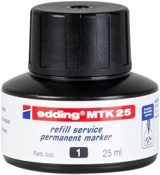 Edding MTK 25 ανταλλακτικό μαρκαδόρου Μαύρος [Μαύρο] 25 ml 1 τεμάχια 