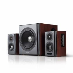 Edifier S350DB σετ ηχείων 150 W Παγκόσμιος Μαύρος [Μαύρο], Ξύλο 2.1 κανάλια 80 W Bluetooth 