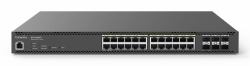 EnGenius ECS2530FP μεταγωγέας δικτύου Διαχειρίσιμος L2+ 2.5G Ethernet [100/1000/2500] PoE τροφοδοτικού Μαύρος [Μαύρο] 