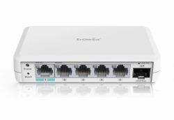 EnGenius EXT1106 μεταγωγέας δικτύου L2 Gigabit Ethernet [10/100/1000] PoE τροφοδοτικού Λευκός [Άσπρος] 