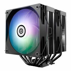 Enermax ETS-TD60D-ARGB Σύστημα Ψύξης Υπολογιστή Επεξεργαστής Ψύκτης αέρα 12 cm Μαύρος [Μαύρο] 