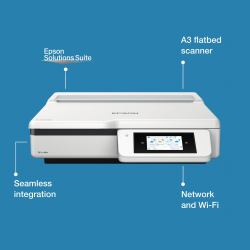 Epson WORKFORCE DS-51000WN Σαρωτής Επίπεδης Επιφάνειας [Flatbed] 600 x 600 DPI A3 