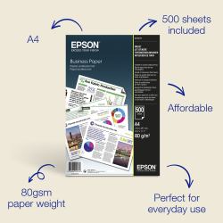 Epson C13S450075 χαρτί εκτύπωσης A4 [210x297 mm] Ματ 500 φύλλα Λευκός [Άσπρος] 