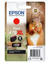 Epson Squirrel Singlepack Red 478XL Claria Photo HD Ink δοχείο μελάνης 1 τεμάχια Πρωτότυπο Υψηλή απόδοση [XL] Κόκκινο 