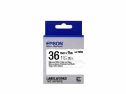 Epson LK-7WBN ταινία κατασκευής ετικετών Μαύρο σε λευκό[άσπρο] 