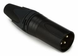 Equip 147930 ενωτικό καλωδίων 3-Pole XLR Μαύρος [Μαύρο] 