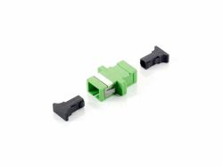 Equip 156144 προσαρμογέας οπτικών ινών SC/APC 12 τεμάχια Πράσινος [Πράσινο] 