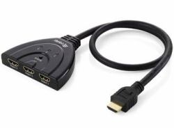 Equip 332703 εναλλαγέας [switches] KVM Μαύρος [Μαύρο] 
