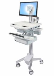 Ergotron StyleView Αλουμίνιο [Αργύλιο], Γκρι, Λευκός [Άσπρος] Επίπεδη οθόνη Καλάθι πολυμέσων 