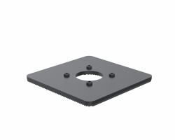 Ergonomic Solutions SpacePole POS SPM144-02 εξάρτημα συστήματος POS Πλάκα POS Μαύρος [Μαύρο] Μέταλο 