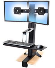 Ergotron 33-341-200 γραφείο υπολογιστή Μαύρος [Μαύρο] 