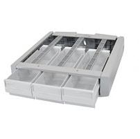 Ergotron 97-864 αξεσουάρ διαχείρισης συσκευών πολυμέσων Γκρι, Λευκός [Άσπρος] Συρτάρι 