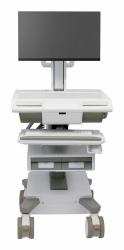 Ergotron M011-0101-120001-1-0 βάση & στήριγμα All-in-One PC/workstation 19,5 kg Λευκός [Άσπρος], Γκρι 61 cm [24"] 