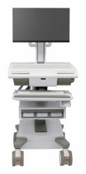 Ergotron M011-0101-130001-1-0 βάση & στήριγμα All-in-One PC/workstation 19,5 kg Λευκός [Άσπρος], Γκρι 61 cm [24"] 