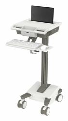 Ergotron M021-0101-100000-1-0 βάση & στήριγμα All-in-One PC/workstation 19,5 kg Λευκός [Άσπρος], Γκρι 43,2 cm [17"] 
