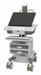 Ergotron M031-0101-111001-1-0 βάση & στήριγμα All-in-One PC/workstation 19,5 kg Λευκός [Άσπρος], Γκρι 61 cm [24"] 
