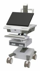 Ergotron M031-0101-120001-1-0 βάση & στήριγμα All-in-One PC/workstation 19,5 kg Λευκός [Άσπρος], Γκρι 61 cm [24"] 