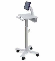 Ergotron StyleView Tablet Cart, SV10 Αλουμίνιο [Αργύλιο], Λευκός [Άσπρος] Καλάθι πολυμέσων 