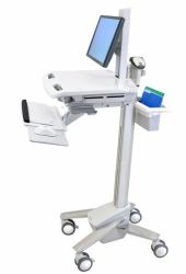 Ergotron StyleView EMR Cart with LCD Pivot Λευκός [Άσπρος] Επίπεδη οθόνη Καλάθι πολυμέσων 