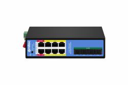 Ernitec ELECTRA-IM08-1GB μεταγωγέας δικτύου Διαχειρίσιμος L2/L2+ Gigabit Ethernet [10/100/1000] PoE τροφοδοτικού 
