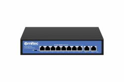 Ernitec ELECTRA-U08-1GB-110W μεταγωγέας δικτύου Μη διαχειρίσιμος Gigabit Ethernet [10/100/1000] PoE τροφοδοτικού 