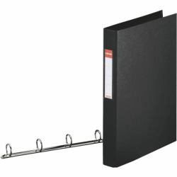 Esselte Standard Ring Binders , PP Black 4x25 mm κλασέρ A4 Μαύρος [Μαύρο] 