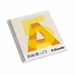 Esselte College Pad A5 σημειωματάριο 70 φύλλα Πορτοκαλί, Λευκός [Άσπρος], Κίτρινο 