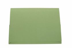 Exacompta Guildhall 50PK 14x10 Document Wallet 315gsm Green