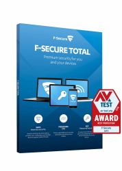 F-SECURE Total Security and Privacy Ασφάλεια προστασίας από ιούς Πολύγλωσσος 2 έτος[η] 