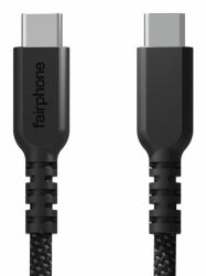 Fairphone ACCABL-4CC-WW1 καλώδιο USB USB 2.0 2,5 m USB C 0,48 Gbit/s 240 W Μαύρος [Μαύρο] 