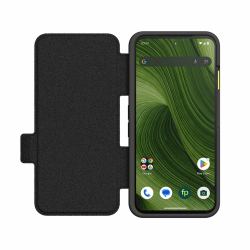 Fairphone F6FLIP-1ZW-WW1 θήκη κινητού τηλεφώνου 16 cm [6.31"] Flip case Μαύρος [Μαύρο] 