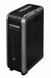 Fellowes Powershred καταστροφέας εγγράφων Κοπή σε λωρίδες 23 cm Μαύρος [Μαύρο], Άργυρος 