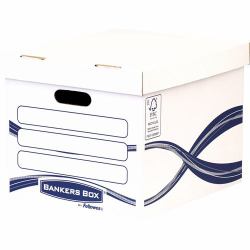 Fellowes 4460801 κουτιά αποθήκευσης Κουτί αποθήκευσης Ορθογώνιο Χαρτί Μπλε, Λευκός [Άσπρος] 
