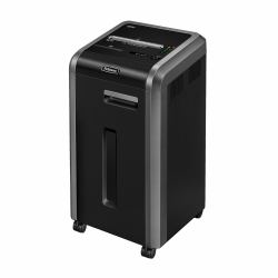 Fellowes 225Ci καταστροφέας εγγράφων Διασταυρούμενη καταστροφη εγγράφων [cross shredding] 65 dB 24 cm Μαύρος [Μαύρο], Άργυρος 
