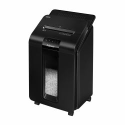 Fellowes AutoMax 100M καταστροφέας εγγράφων Μικροκομμένος τεμαχισμός 60 dB 22 cm Μαύρος [Μαύρο] 