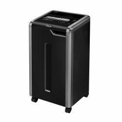 Fellowes 325Ci καταστροφέας εγγράφων Διασταυρούμενη καταστροφη εγγράφων [cross shredding] 60 dB 24 cm Μαύρος [Μαύρο], Άργυρος 