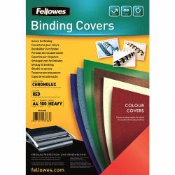 Fellowes 5378303 προστατευτικό εξώφυλλο A4 Χαρτί Κόκκινο 100 τεμάχια 