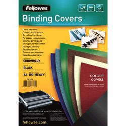 Fellowes 5378504 προστατευτικό εξώφυλλο A4 Χαρτί Μαύρος [Μαύρο] 100 τεμάχια 