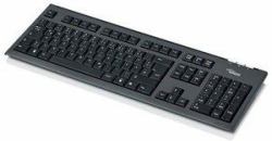 Fujitsu KB410 USB πληκτρολόγιο Γραφείο Μαύρος [Μαύρο]  - ξένη έκδοση