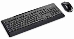 Fujitsu LX900 πληκτρολόγιο Συμπεριλαμβάνεται ποντίκι RF Wireless Μαύρος [Μαύρο]  - ξένη έκδοση
