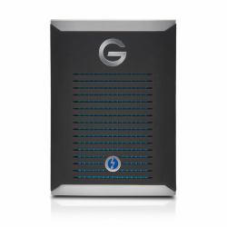 G-Technology mobile Pro Τεχνολογία Thunderbolt™ 500 GB Μαύρος [Μαύρο], Άργυρος 