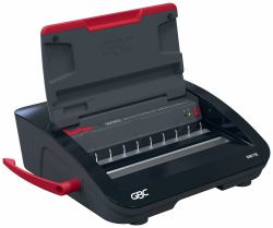 GBC WireBind WB15E Μηχανή βιβλιοδεσίας με σύρμα 125 φύλλα Μαύρος [Μαύρο], Κόκκινο 