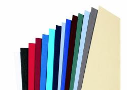 GBC LeatherGrain A4 Κόκκινο 100 τεμάχια 