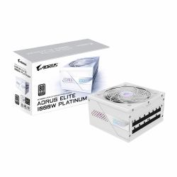 GIGABYTE AORUS ELITE P1000W ICE μονάδα τροφοδοσίας 1000 W 20+4 pin ATX ATX Λευκός [Άσπρος] 