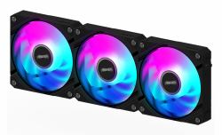 GIGABYTE AORUS EZ CHAIN FAN 120 [3-Pack] Μητρική κάρτα Ανεμιστήρας 12 cm Μαύρος [Μαύρο] 3 τεμάχια 