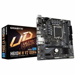 GIGABYTE H610M H V2 DDR4 μητρική κάρτα Intel H610 Express LGA 1700 micro ATX 