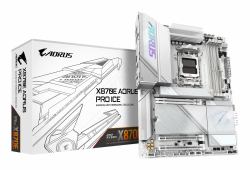 GIGABYTE X870E AORUS PRO ICE μητρική κάρτα AMD X870E Υποδοχή AM5 ATX 